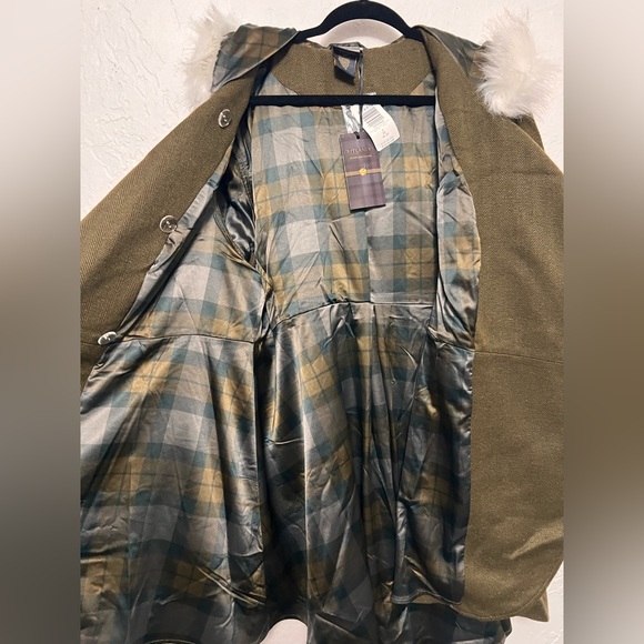 Torrid Outlander Fur Riding Coat BNWT Size 2 - Picture 2 of 15